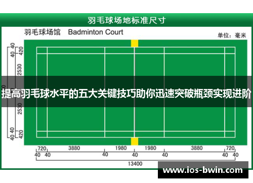 提高羽毛球水平的五大关键技巧助你迅速突破瓶颈实现进阶