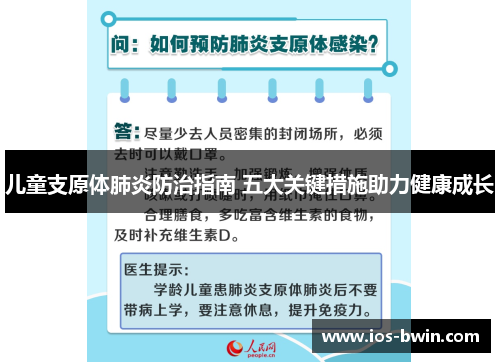 儿童支原体肺炎防治指南 五大关键措施助力健康成长
